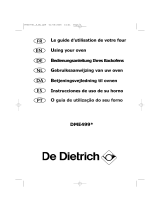 De Dietrich DME499XD1 Le manuel du propriétaire