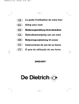 De Dietrich DME499XE1 Le manuel du propriétaire