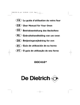 De Dietrich DOC410BE1 Le manuel du propriétaire