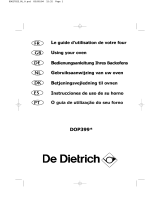 De Dietrich DOP399XE1 Le manuel du propriétaire
