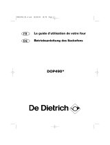 De Dietrich DOP490BH1 Le manuel du propriétaire