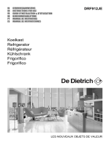 De Dietrich DRF912JE Le manuel du propriétaire