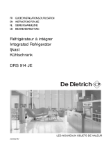 De Dietrich DRS914JE Le manuel du propriétaire