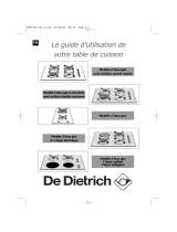 De Dietrich DTG301BL1 Le manuel du propriétaire