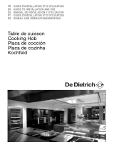 De Dietrich DTG1138X Le manuel du propriétaire
