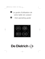 De Dietrich DTG320XL1 Le manuel du propriétaire