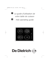 De Dietrich DTG420XL1 Le manuel du propriétaire