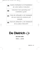 De Dietrich DTI514JE1 Le manuel du propriétaire