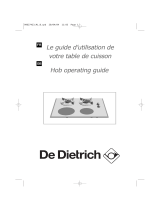 De Dietrich DTI302BL1 Le manuel du propriétaire