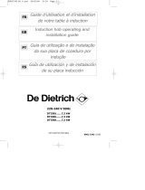 De Dietrich DTI305WE1 Le manuel du propriétaire