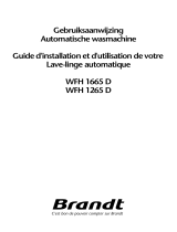 Brandt WFH1665D Le manuel du propriétaire
