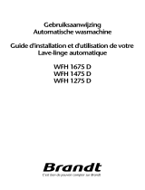 Brandt WFH1475D Le manuel du propriétaire