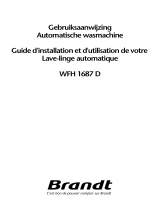Brandt WFH1687D Le manuel du propriétaire