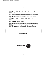 Fagor HM-480X Le manuel du propriétaire