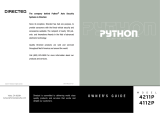 Python 4211P Le manuel du propriétaire