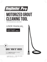 RugDoctor Motorized Grout Cleaning Tool Le manuel du propriétaire