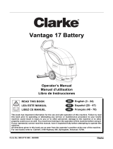 Clarke Vantage 17 Battery Manuel utilisateur