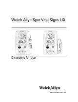 Welch Allyn Spot Vital Signs LXi 45NT0 Directions For Use Manual