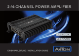 AXTON A2100X Guide d'installation