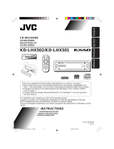 JVC KD-LHX501 Manuel utilisateur