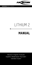ANSMANN Lithium 2 Manuel utilisateur