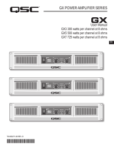 QSC GX7 Manuel utilisateur
