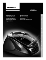 Siemens Vacuum Cleaner Le manuel du propriétaire