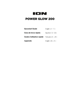 iON Power Glow 200 Guide de démarrage rapide
