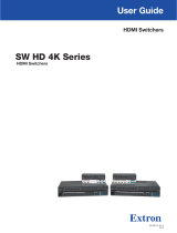 Extron SW HD 4K Series Manuel utilisateur