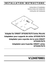 Epson Adapter Plate for SMART Projectors Guide d'installation