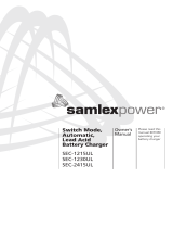 Samlex America SEC-1215UL Le manuel du propriétaire