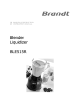 Brandt BLE515R Manuel utilisateur