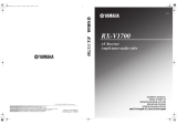 Yamaha RX-V1700 Le manuel du propriétaire