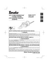 Tanaka THT-2100 Manuel utilisateur