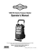 Briggs & Stratton Electric Pressure Washer Manuel utilisateur