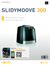 Somfy Slidymoove 300 Operating and Installation manual