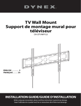 Dynex DX-DTVMFP23 TV Wall Mount Guide d'installation