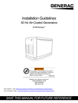 Generac Synergy Series G0060980 Manuel utilisateur