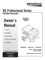 Generac XG7000E 0058450 Manuel utilisateur
