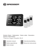 Bresser Thermo Hygro Quadro NLX Le manuel du propriétaire