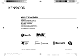 Kenwood KDC-X7200DAB Le manuel du propriétaire