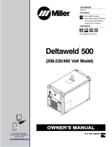 Miller DELTAWELD 500 (208-230/460 VOLT MODEL) Le manuel du propriétaire