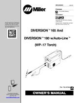 Miller DIVERSION 165 (WP-17 TORCH) Le manuel du propriétaire