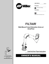 Miller FILTAIR WALL-MNT FUME EXT ARMS Le manuel du propriétaire