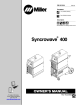 Miller SYNCROWAVE 400 Le manuel du propriétaire