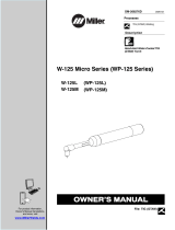 Miller WP-125 MICRO SERIES TORCHES Le manuel du propriétaire