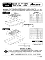 Amana AKS3040BWW Guide d'installation