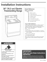 Whirlpool IRP33800 Guide d'installation