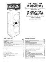 Maytag MLE20PDBZW2 Guide d'installation