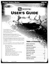 Maytag MAV-35 Manuel utilisateur